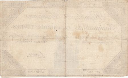France 50 Livres - 14 Décembre 1792 - République Française - Sign. Boileau - Série 2490