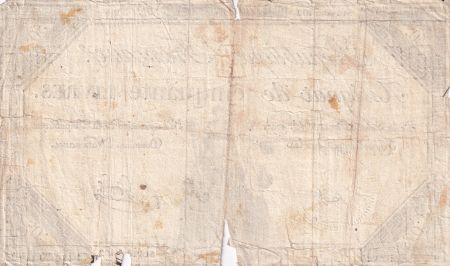 France 50 Livres - France assise - 14-12-1792 - Sign. Jacob - Série 5402 - L.164