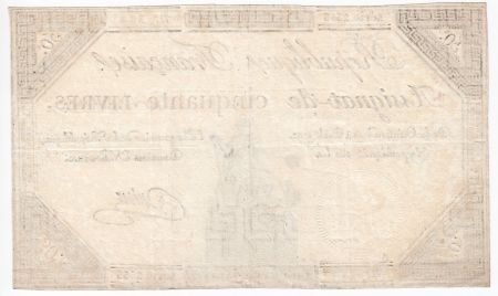 France 50 Livres France assise - 14-12-1792 - Sign. Dubois - SUP