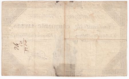 France 50 Livres France assise - 14-12-1792 - Sign. Dufour - TTB