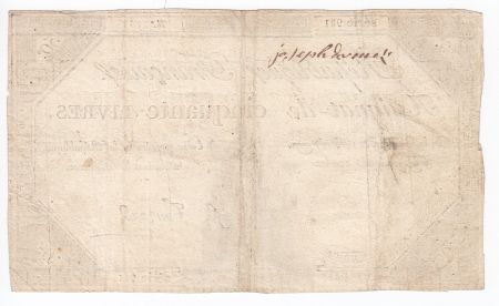 France 50 Livres France assise - 14-12-1792 - Sign. Touzard - TTB