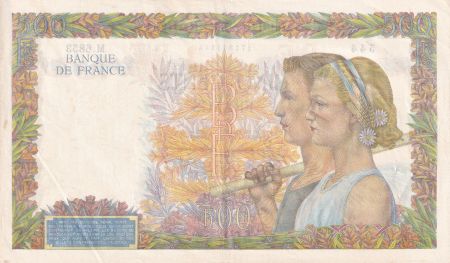 France 500 Francs - La Paix - 01-10-1942 - Série V.6853 - F.32.41