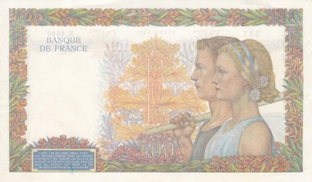 France 500 Francs - La Paix - 12-02-1942 - Série N.4640 - F.32.29