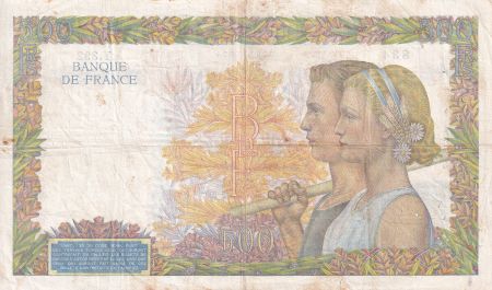France 500 Francs - La Paix - 16-05-1940 - Série Y.392 - F.32.02
