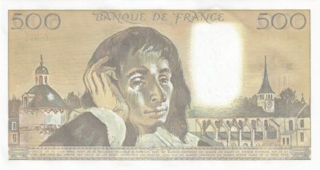 France 500 Francs - Pascal - 01-02-1990 - Série G.311 - F.71.43