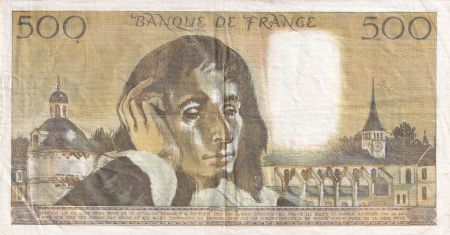 France 500 Francs - Pascal - 01-04-1976 - Série V.61 - F.71.14