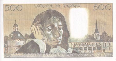 France 500 Francs - Pascal - 02-03-1989 - Série P.299 - F.71.41