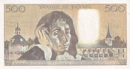 France 500 Francs - Pascal - 02-09-1993 - Série P.412 - F.71.52-412