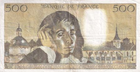 France 500 Francs - Pascal - 03-11-1977 - Série W.76 - F.71.17