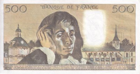 France 500 Francs - Pascal - 07-06-1979 - Série D.102 - F.71.20