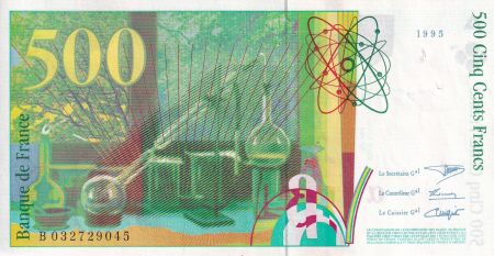 France 500 Francs - Pierre et Marie Curie - 1995 - Lettre B - F.76.02