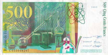 France 500 Francs - Pierre et Marie Curie - 1995 - Lettre C - F.76.02