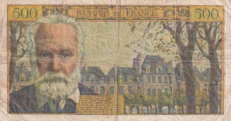 France 500 Francs - Victor Hugo - 04-09-1958 - Série W.104 - F.35.10