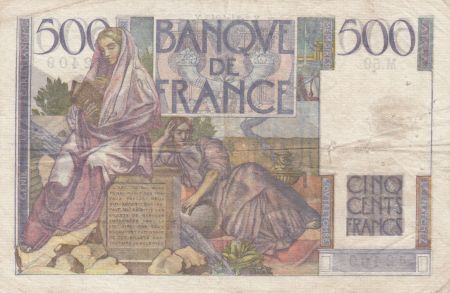 France 500 Francs Chateaubriand - 07-11-1945 Série M.59 - TTB
