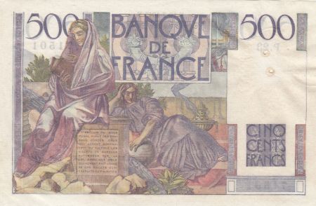 France 500 Francs Chateaubriand - 19-07-1945 - Série P.23