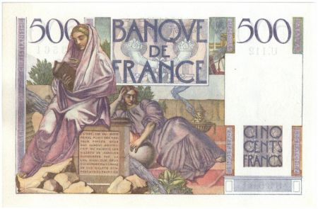 France 500 Francs Chateaubriand - 1952