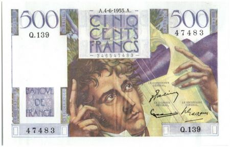 France 500 Francs Chateaubriand - 1953