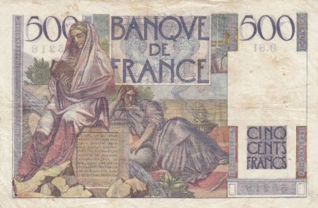 France 500 Francs Chateaubriand - 28-03-1946 Série D.81