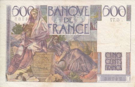 France 500 Francs Chateaubriand - G.77 - 1946