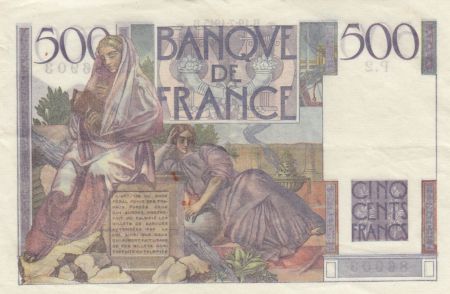 France 500 Francs Chateaubriand 19-07-1945 - Série P.2 - TTB+