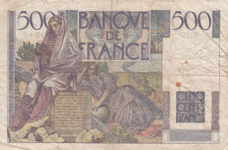 France 500 Francs Chateaubriand 28-03-1946- Série N.79 - TB+