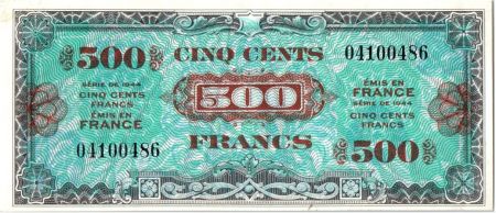 France 500 Francs Impr. américaine (Drapeau) -  Sans Série 04100486