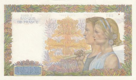 France 500 Francs La Paix - 01-10-1941 - Série Y.6803