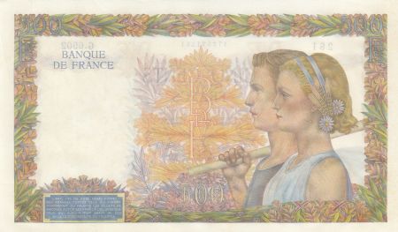 France 500 Francs La Paix - 01-10-1942 Série G.6902 - p.neuf