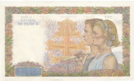 France 500 Francs La Paix - 01-10-1942 Série G.6962