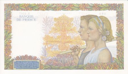France 500 Francs La Paix - 02-01-1942 Série N.4267