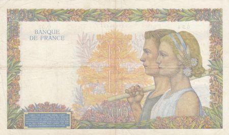 France 500 Francs La Paix - 04-01-1940 Série O.52 - TTB