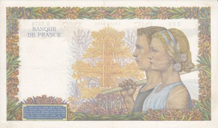 France 500 Francs La Paix - 05-11-1942 Série B.7378