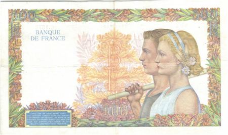 France 500 Francs La Paix - 05-12-1940 Série C.1572