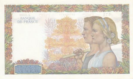 France 500 Francs La Paix - 06-02-1941 Série J.2303 - p.NEUF