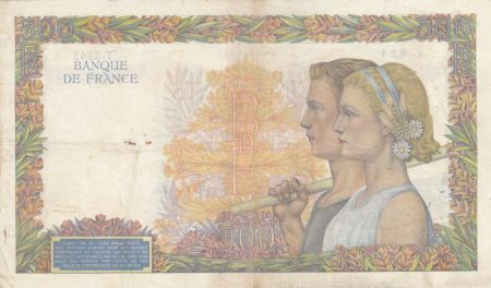 France 500 Francs La Paix - 06-02-1941 Série T.2242 - TTB