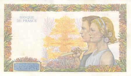 France 500 Francs La Paix - 06-02-1941 Série T.2520 - TTB