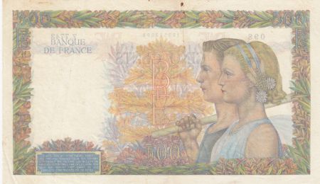 France 500 Francs La Paix - 07-01-1943 - Série Z.7743