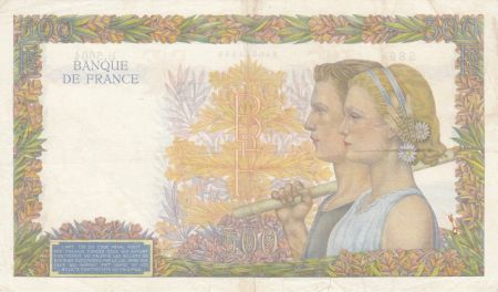 France 500 Francs La Paix - 09-04-1942 Série U.5604 - PTTB
