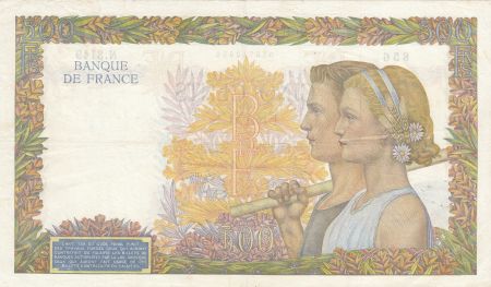France 500 Francs La Paix - 11-06-1941 Série N.3149
