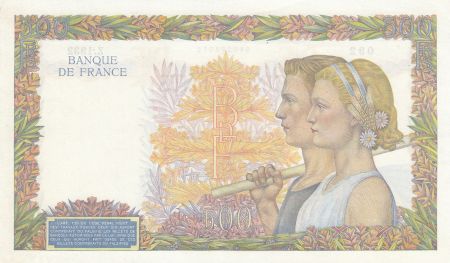 France 500 Francs La Paix - 16-01-1941 Série Z.1932
