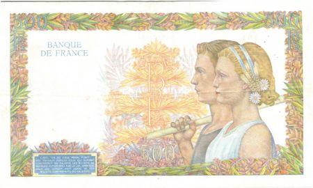 France 500 Francs La Paix - 17-10-1940 Série E.1046