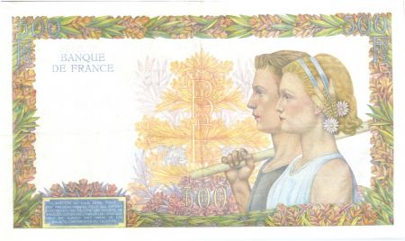France 500 Francs La Paix - 1941