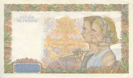 France 500 Francs La Paix - 1942