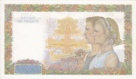 France 500 Francs La Paix - 23-07-1942 Série G.6494