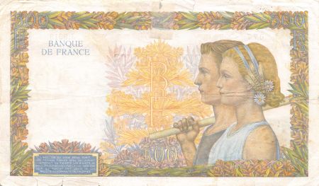 France 500 Francs La Paix - 28-08-1941 Série J.3519 - B
