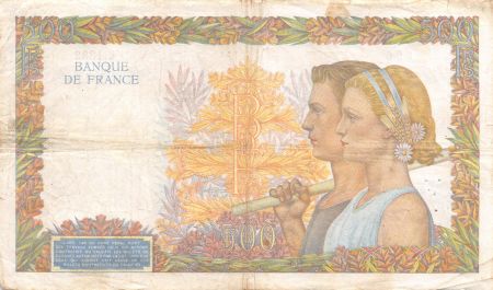 France 500 Francs La Paix - 28-11-1940 Série L.1382 - TB+