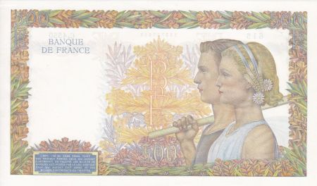 France 500 Francs La Paix - 29-01-1942 Série C.4550