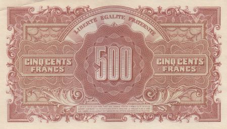 France 500 Francs Marianne - 1945 - Série 21 L