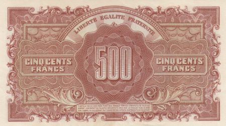 France 500 Francs Marianne - 1945 Lettre L - Série 75 L