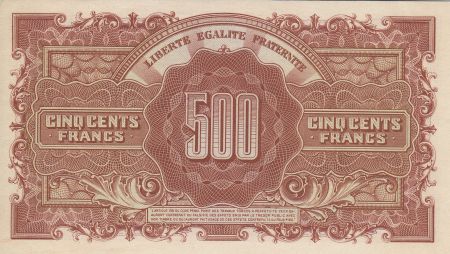 France 500 Francs Marianne - 1945 Lettre M - Série 42 M 317968
